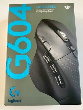 Logitech G604 Wireless Gaming Mouse - Black